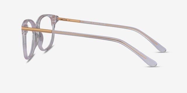 Jasmine Clear AcetateEyeglass Frames from EyeBuyDirect, Side View
