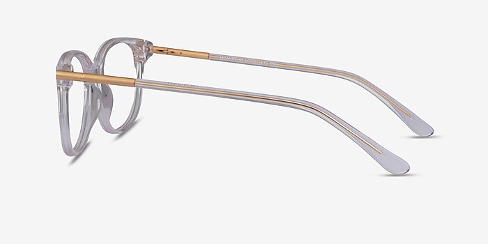 Jasmine Clear Acetate Eyeglass Frames from EyeBuyDirect