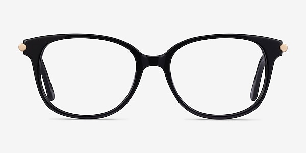 Jasmine Noir Acétate Montures de lunettes de vue