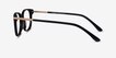 Jasmine Black AcetateEyeglass Frames from EyeBuyDirect, Side View