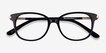 Jasmine Black AcetateEyeglass Frames from EyeBuyDirect, Closed View