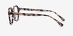 Orchid Ivory Tortoise AcetateEyeglass Frames from EyeBuyDirect, Side View