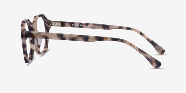 Orchid Ivory Tortoise AcetateEyeglass Frames from EyeBuyDirect, Side View