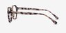 Orchid Ivory Tortoise AcetateEyeglass Frames from EyeBuyDirect, Side View
