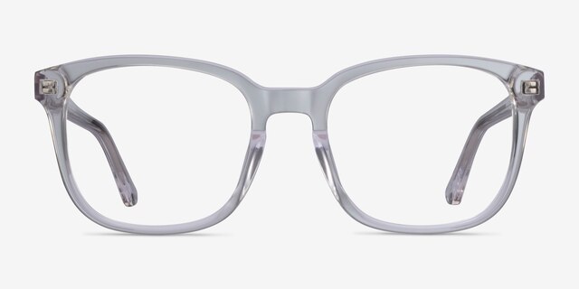 Tower Clear AcetateEyeglass Frames from EyeBuyDirect, Front View