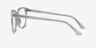 Tower Clear AcetateEyeglass Frames from EyeBuyDirect, Side View
