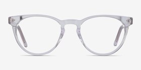Notting Hill Transparent Acétate Montures de lunettes de vue d'EyeBuyDirect, Vue de Face