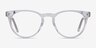 Notting Hill Clear AcetateEyeglass Frames from EyeBuyDirect, Front View