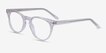 Notting Hill Clear AcetateEyeglass Frames from EyeBuyDirect, Angle View