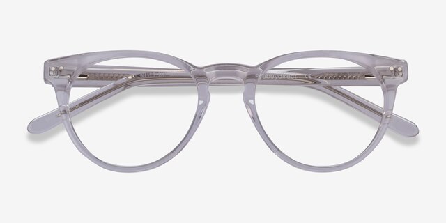 Notting Hill Clear AcetateEyeglass Frames from EyeBuyDirect, Closed View