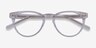 Notting Hill Clear AcetateEyeglass Frames from EyeBuyDirect, Closed View