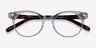Concept Clear Tortoise AcetateEyeglass Frames from EyeBuyDirect, Closed View