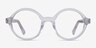 Groove Clear AcetateEyeglass Frames from EyeBuyDirect, Front View
