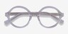 Groove Clear AcetateEyeglass Frames from EyeBuyDirect, Closed View