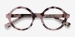 Groove Ivory Tortoise AcetateEyeglass Frames from EyeBuyDirect, Closed View