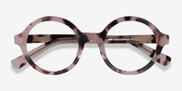 Groove Ivory Tortoise AcetateEyeglass Frames from EyeBuyDirect, Closed View