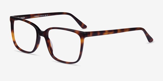 Formula Écailles AcétateMontures de lunettes de vue d'EyeBuyDirect, Vue d'Angle