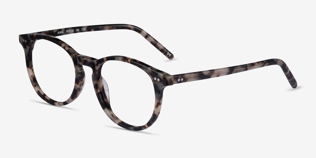 Aura Ivory Tortoise AcetateEyeglass Frames from EyeBuyDirect, Angle View