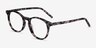 Aura Ivory Tortoise AcetateEyeglass Frames from EyeBuyDirect, Angle View