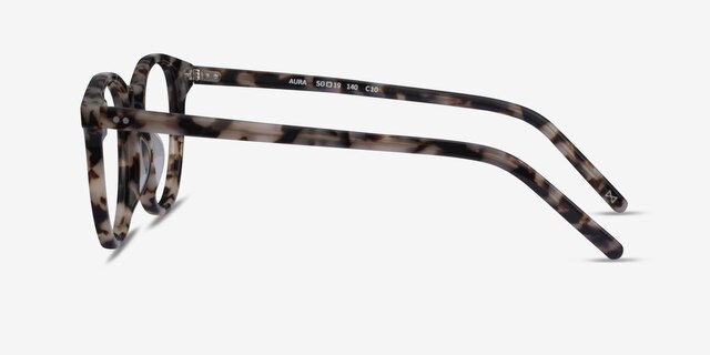 Aura Ivory Tortoise AcetateEyeglass Frames from EyeBuyDirect, Side View