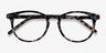 Aura Ivory Tortoise AcetateEyeglass Frames from EyeBuyDirect, Closed View