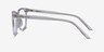 Ballast Clear AcetateEyeglass Frames from EyeBuyDirect, Side View