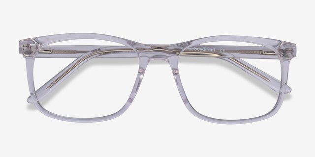Ballast Clear AcetateEyeglass Frames from EyeBuyDirect, Closed View