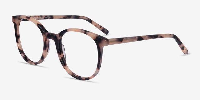Noun Ivory Tortoise AcetateEyeglass Frames from EyeBuyDirect, Angle View