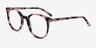 Noun Ivory Tortoise AcetateEyeglass Frames from EyeBuyDirect, Angle View