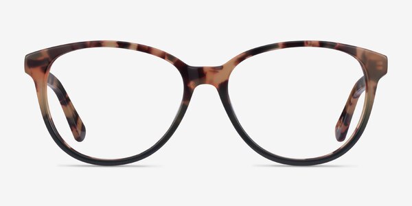 Hepburn Cat Eye Tortoise Green Glasses for Women | Eyebuydirect