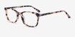 Botanist Ivory Tortoise AcetateEyeglass Frames from EyeBuyDirect, Angle View