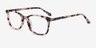 Botanist Ivory Tortoise AcetateEyeglass Frames from EyeBuyDirect, Angle View