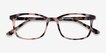 Botanist Ivory Tortoise AcetateEyeglass Frames from EyeBuyDirect, Closed View