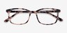 Botanist Ivory Tortoise AcetateEyeglass Frames from EyeBuyDirect, Closed View