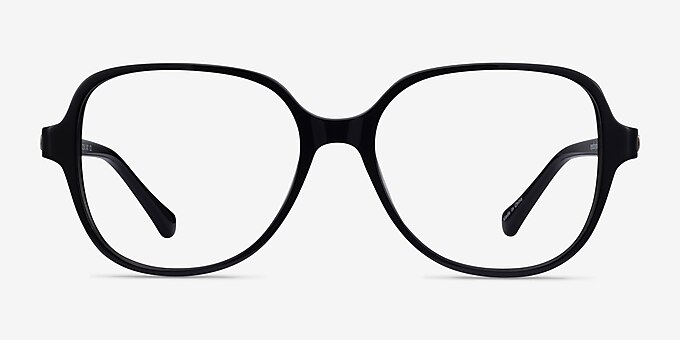 Precious Black Acetate Eyeglass Frames