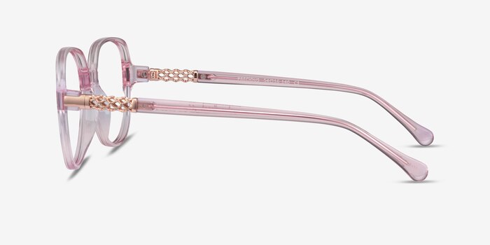 Precious Clear Pink Acetate Eyeglass Frames from EyeBuyDirect