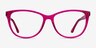 Solitaire Pink AcetateEyeglass Frames from EyeBuyDirect, Front View
