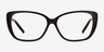 Elegance Violet AcétateMontures de lunettes de vue d'EyeBuyDirect, Vue de Face