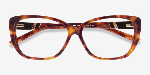 Elegance Tortoise AcetateEyeglass Frames from EyeBuyDirect, Closed View