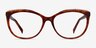Brilliance Tortoise AcetateEyeglass Frames from EyeBuyDirect, Front View