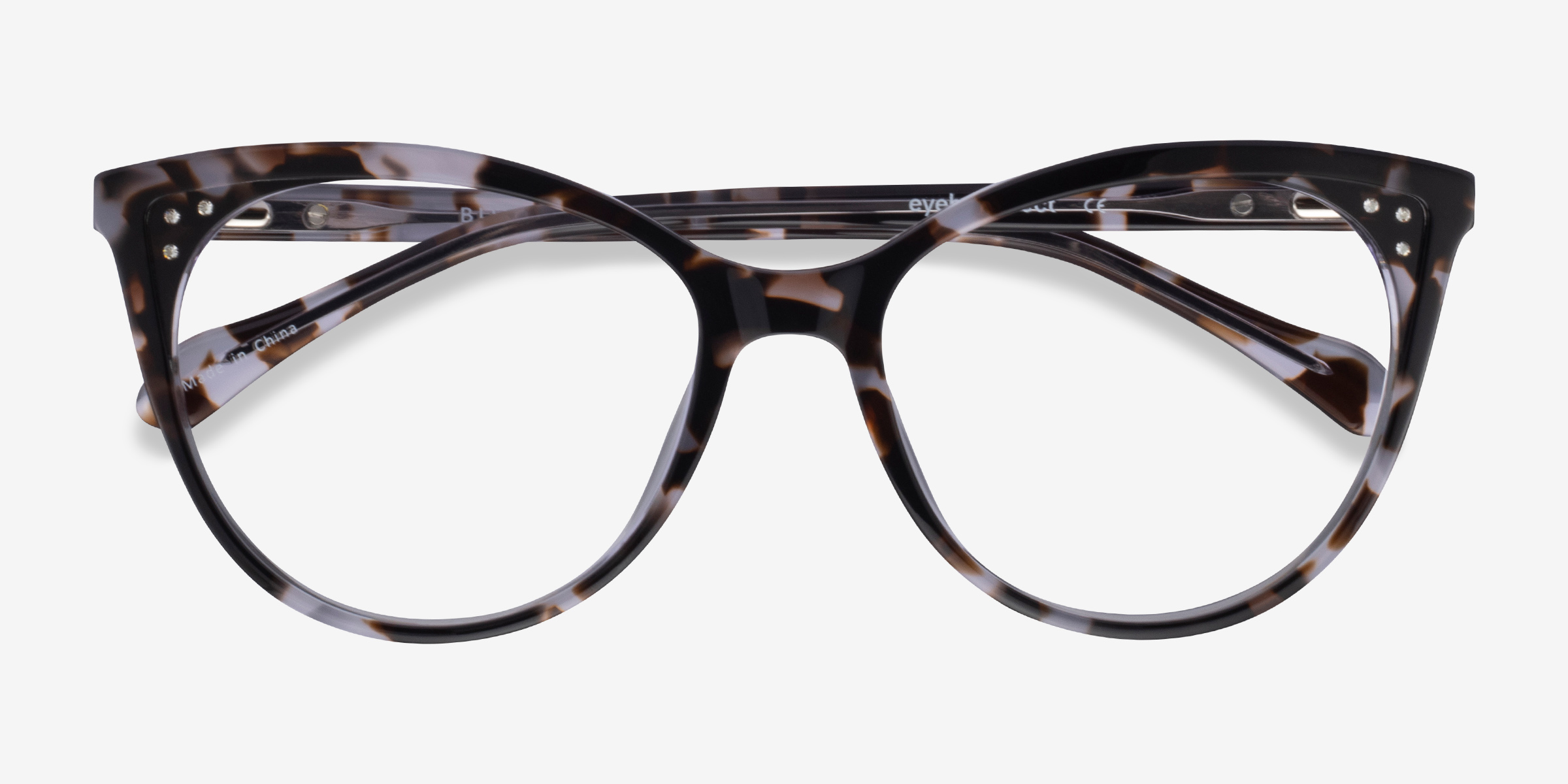 Bijou Cat Eye Tortoise Glasses for Women | Eyebuydirect