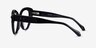 Diamond Black AcetateEyeglass Frames from EyeBuyDirect, Side View