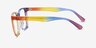 Freedom Rainbow PlasticEyeglass Frames from EyeBuyDirect, Side View