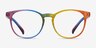 Rainbow Rainbow PlasticEyeglass Frames from EyeBuyDirect, Front View