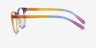Rainbow Rainbow PlasticEyeglass Frames from EyeBuyDirect, Side View