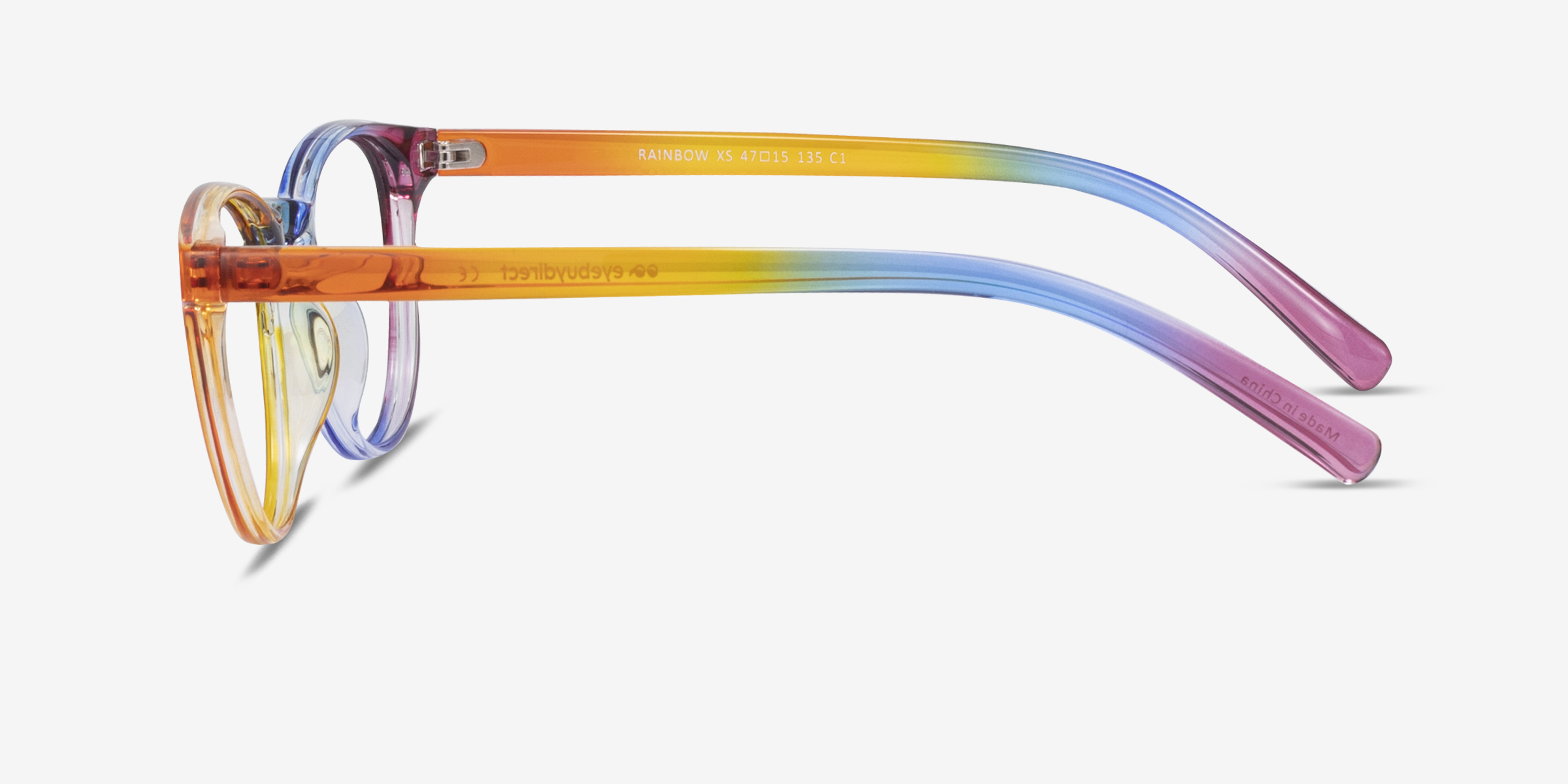 Rainbow Round Rainbow Glasses For Kids Eyebuydirect Canada