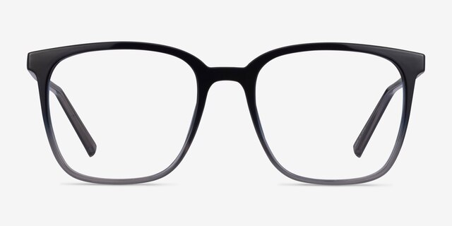 House Gradient Blue PlasticEyeglass Frames from EyeBuyDirect, Front View