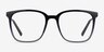House Gradient Blue PlasticEyeglass Frames from EyeBuyDirect, Front View