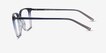 House Gradient Blue MetalEyeglass Frames from EyeBuyDirect, Side View