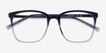 House Gradient Blue MetalEyeglass Frames from EyeBuyDirect, Closed View